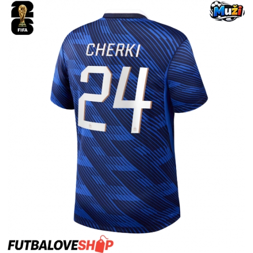 Dres Francúzsko Rayan Cherki #24 Domáci MS 2026 Krátky Rukáv